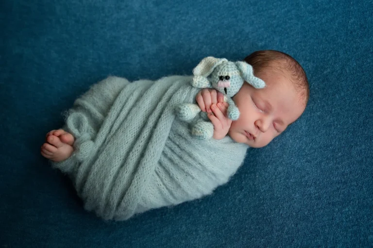 Neugeborenen-Fotoshooting