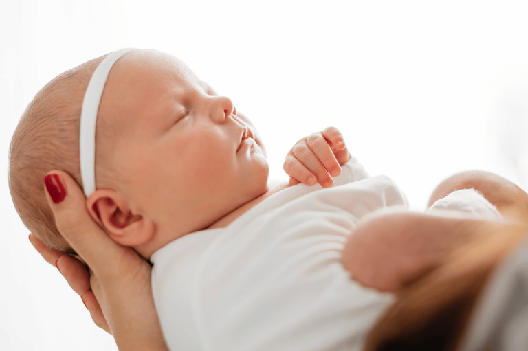Neugeborenen-Fotoshooting
